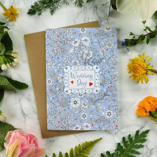 Wedding Day Greetings Card