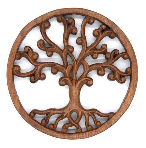 Curly Tree of Life Plaque