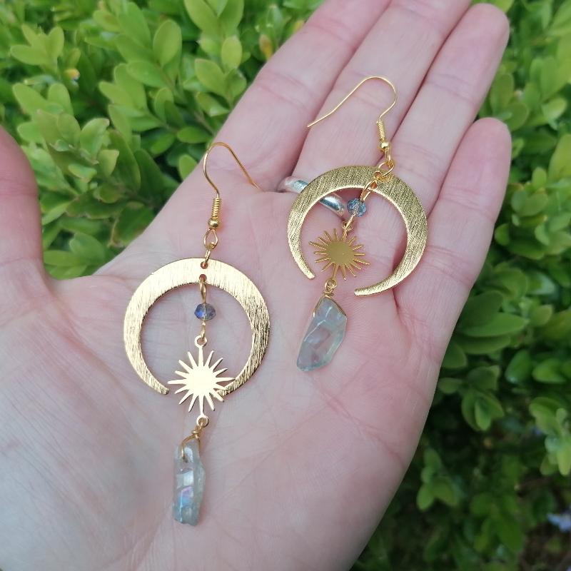 Celestial Dangley Earrings