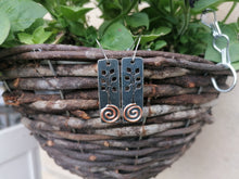 Tree Sprial Dangley Earrings