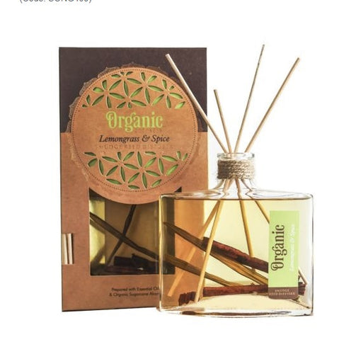 Lemongrass and Spice Organic Goodness Reed Diffuser