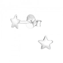 Little Star Sterling Silver Stud Earrings