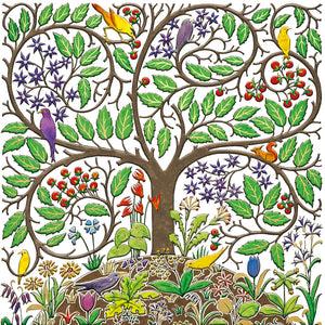 The Garden of Eden Greetings Card