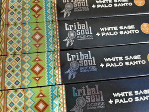 White Sage & Palo Santo Tribal Soul Incense Sticks 15g