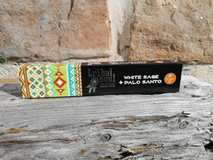 White Sage & Palo Santo Tribal Soul Incense Sticks 15g