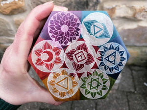 Chakra Stone Trinket Jewellery Box