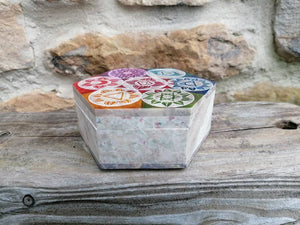 Chakra Stone Trinket Jewellery Box