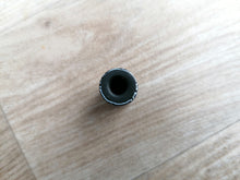 Monochrome Tile Cane Polymer Clay Dread Bead – 8mm Hole | Handcrafted by Emily Jane Adam