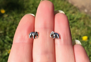 Elephant Stud Earrings