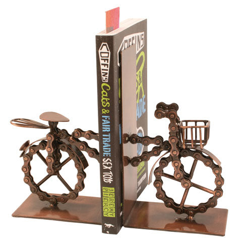 Bicycle Chain Bookends