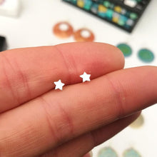 Little Star Sterling Silver Stud Earrings