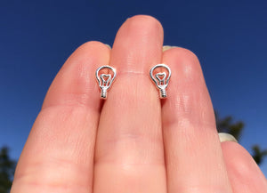 Light Bulb Stud Earrings