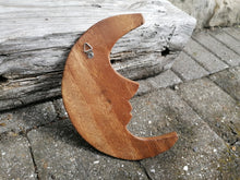 Moon Wooden Wall Plaque