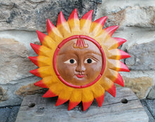 Wooden Sun Plaque