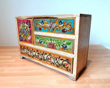 Mango Wood Hand Painted Chest of Drawers