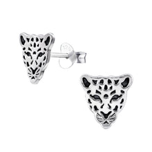 Leopard Stud Earrings