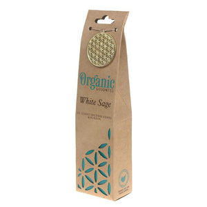 Organic Goodness Jumbo Incense Cones, White Sage