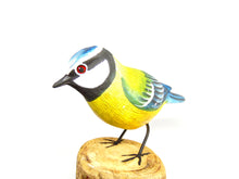 Blue Tit Hand Painted Wooden Ornament