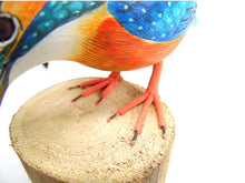 Kingfisher Hand Painted Wooden Ornament