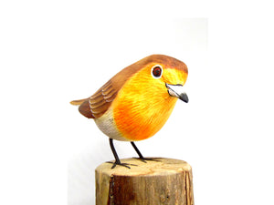 Robin Hand Painted Wooden Ornament