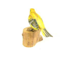 Greenfinch Hand Painted Wooden Ornament